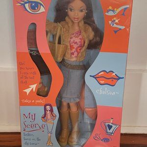 New 2002 Mattel My Scene Chelsea Fashion Teen Barbie Doll #82232 nib
